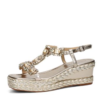 Alma en Pena dámské elegantní sandály - zlaté