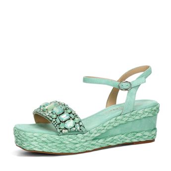 Alma en Pena dámské stylové sandály - zelené