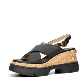 BAGATT dámské módní sandály na hrubé podrážce  - černé