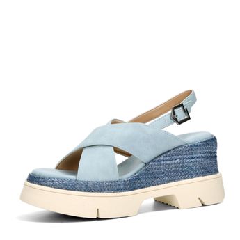 BAGATT dámské módní sandály na hrubé podrážce  - modré