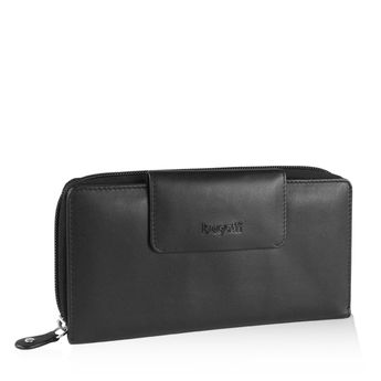 Bugatti dámská kožená stylová peněženka - černá