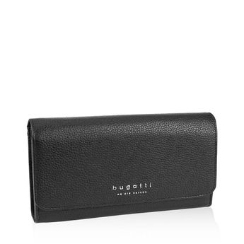 Bugatti dámská kožená praktická peněženka - černá