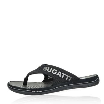 Bugatti pánské stylové pantofle - černé