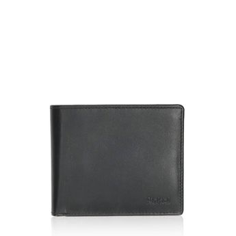 Robel pánská klasická kožená peněženka - černá