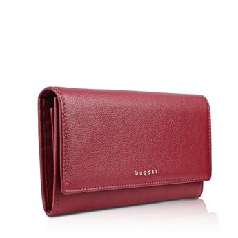 Bugatti dámská kožená peněženka - červená