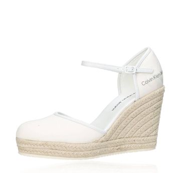 Calvin Klein dámské módní sandály - bílé