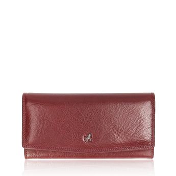 Cosset dámská klasická kožená peněženka - bordó