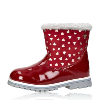 Dockers dětské stylové kotníkové boty - červené