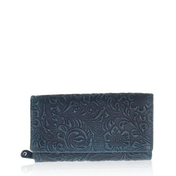 Mercucio dámská stylová peněženka - tmavomodrá