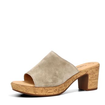 Gabor dámské komfortní pantofle - béžovo hnedé