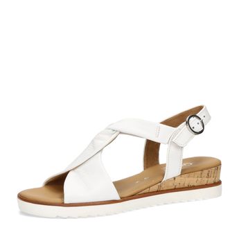 Gabor dámské komfortní sandály - bílé