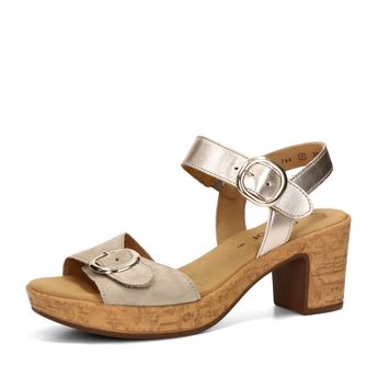 Gabor dámské komfortní sandály - béžovo zlaté