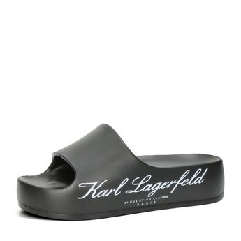 Karl Lagerfeld dámské módní pantofle - černé