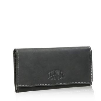 Klondike dámská kožená peněženka - černá
