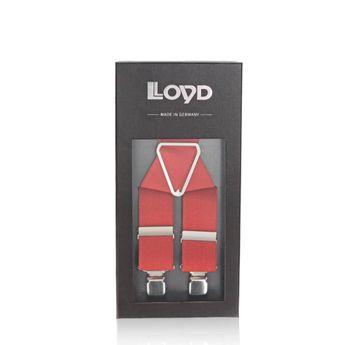 Lloyd  pánské stylové šle - červené