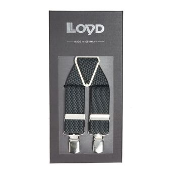 Lloyd  pánské stylové šle -  černé