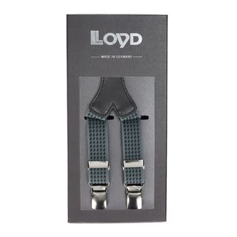 Lloyd  pánské stylové šle - šedé