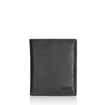 Mano Pánská kožená peněženka - černá