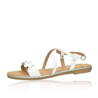 Marco Tozzi dámské stylové sandály - bílé