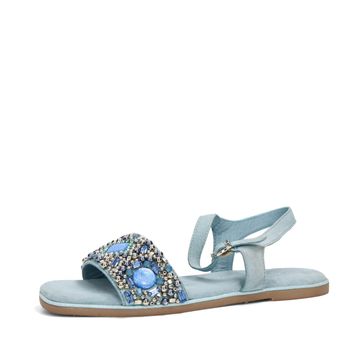 Marco Tozzi dámské stylové sandály - modré