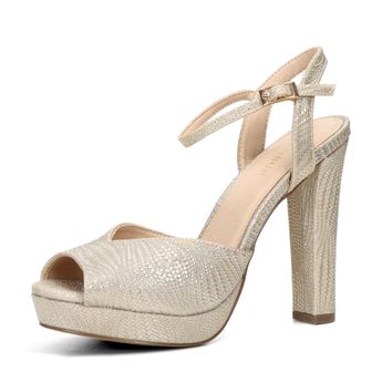 Menbur dámské elegantní sandále - zlaté