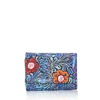 Mercucio dámská stylová peněženka - modrá