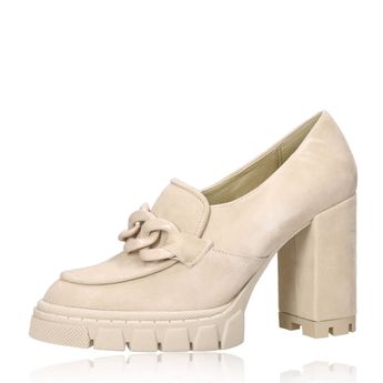 Olivia shoes dámské módní polobotky - béžové