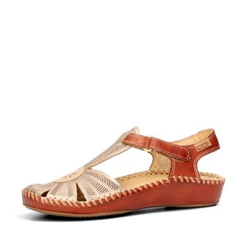 Pikolinos dámské kožené sandály - bronzové