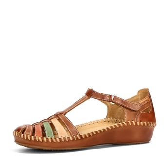 Pikolinos dámské kožené sandály - hnědé