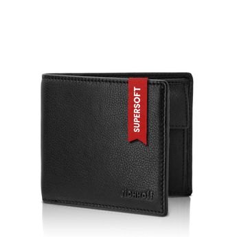 Richhoff pánská kožená peněženka - černá