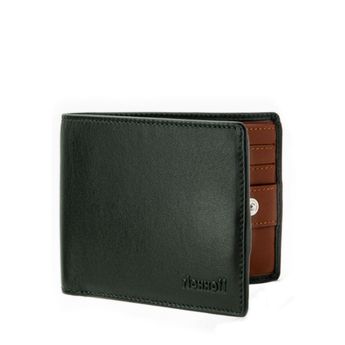 Richhoff pánská kožená peněženka - zelená