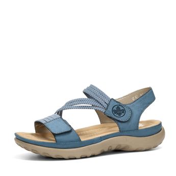Rieker dámské komfortní sandály - modré