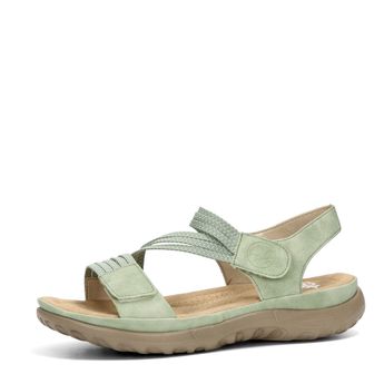 Rieker dámské komfortní sandály - zelené