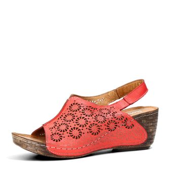 Robel dámské komfortní sandály - červené