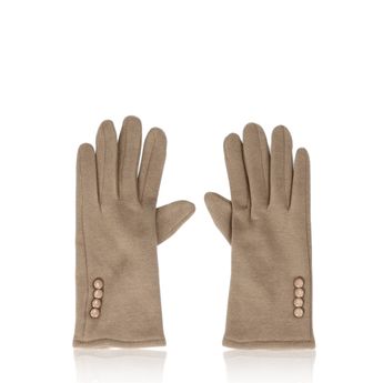 Robel dámské klasické zateplené rukavice -béžová