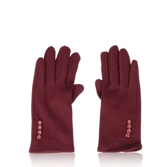 Robel dámské klasické zateplené rukavice - bordó