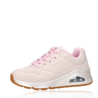 Skechers  dětské stylové tenisky - světle růžové