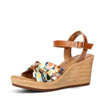 Tamaris dámské stylové sandály - hnědé