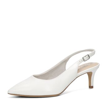 Tamaris dámské elegantní sandály - bílé