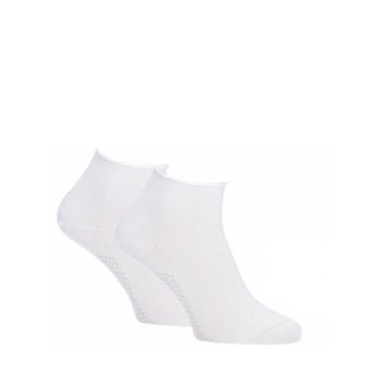 Tamaris dámské jednobarevné ponožky - bílé