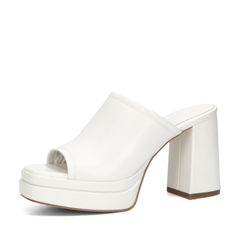 Tamaris dámské stylové pantofle - bílé