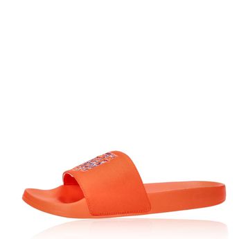 Tommy Hilfiger dámské stylové pantofle - oranžové