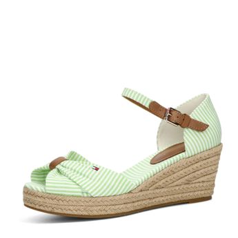 Tommy Hilfiger dámské stylové sandály - zelené