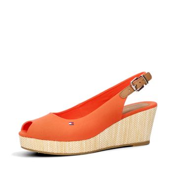 Tommy Hilfiger dámské letní sandály - oranžové