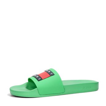 Tommy Hilfiger pánské klasické pantofle - zelené