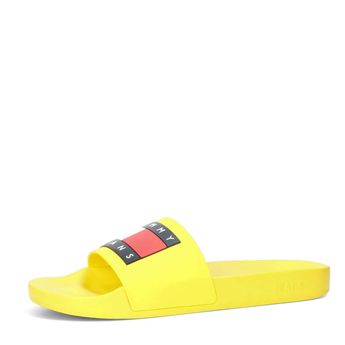 Tommy Hilfiger pánské stylové pantofle - žluté
